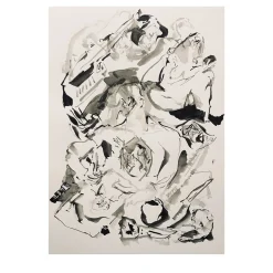 Untitled Ink on Paper Painting #3