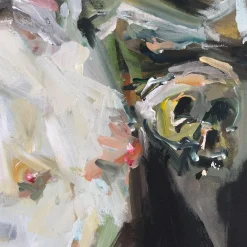 Untitled with Cagnacci Acrylic Painting