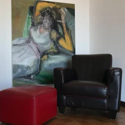 Untitled with Goya Oil Painting