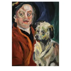 Untitled with Hogart Oil Painting