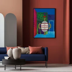 Uovo Print On Viscose - Limited Edition of 15 Pieces