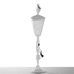 Vanità Glass Sculptural goblet