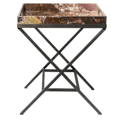 Vaniteux Venerable Marble Tray Table by SONJA VIZZINI