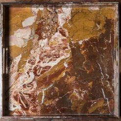 Vaniteux Venerable Marble Tray Table by SONJA VIZZINI