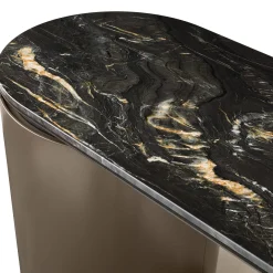 Vanity Loop Table with Marble Top