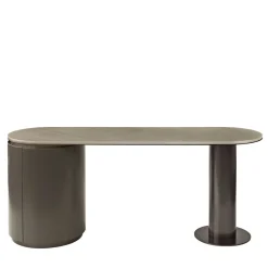 Vanity Loop Table with Metal Top