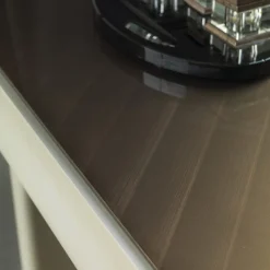 Vanity Loop Table with Metal Top