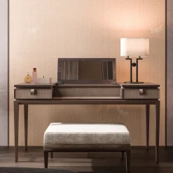 Vanity table with mirror