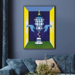 Vaso d'Avorio Print On Viscose - Limited Edition of 15 Pieces