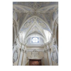 Vaulted ceiling of the Church of Saint Teresa Photographic Print
