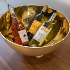 Velvet 1 centerpiece/champagne bucket