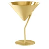 Velvet 1 Light Gold Brass Martini Glass