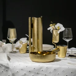 Velvet 1 Light Gold Brass Tumbler