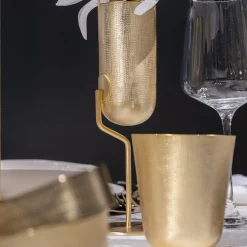 Velvet 1 Light Gold Brass Tumbler