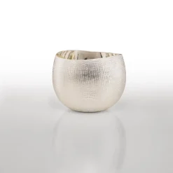 Velvet Glass Silvered Brass