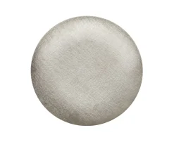 Velvet Silver Charger Plate