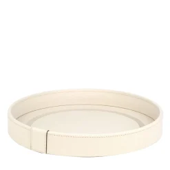 Venere Mini Round White Tray