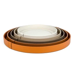 Venere Mini Round White Tray