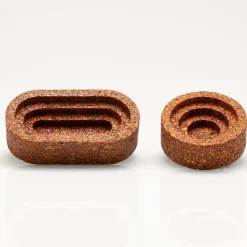 Veneris Set of 1 Mirror and 2 Containers by Nunzia Ponsillo