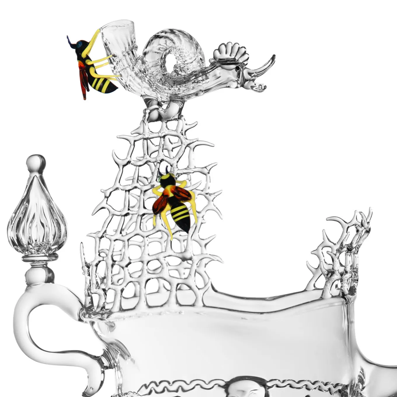 Venetian Galeon Glass Sculptural Cup