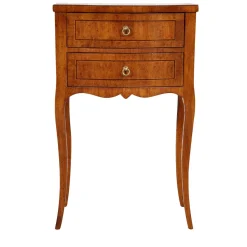 Venetian Style Wood Nightstand