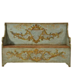 Venezia '700 Luigi XV Venetian-Baroque Storage Bench