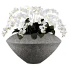 Venezia Gray Mosaic Floral Arrangement
