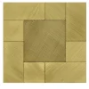 Venezia Set of 9 Satin-Brass Tiles