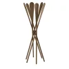 Veneziano solid Walnut wood Coat stand
