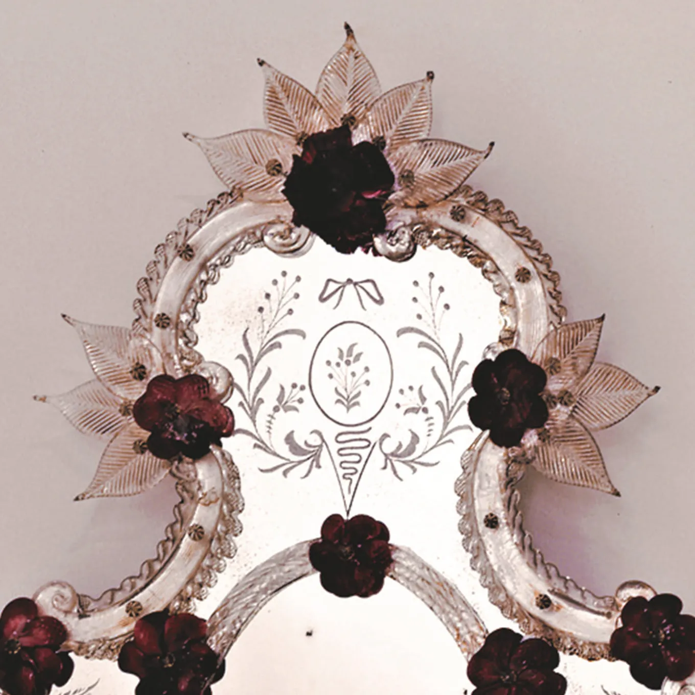 Venier Murano Glass Mirror