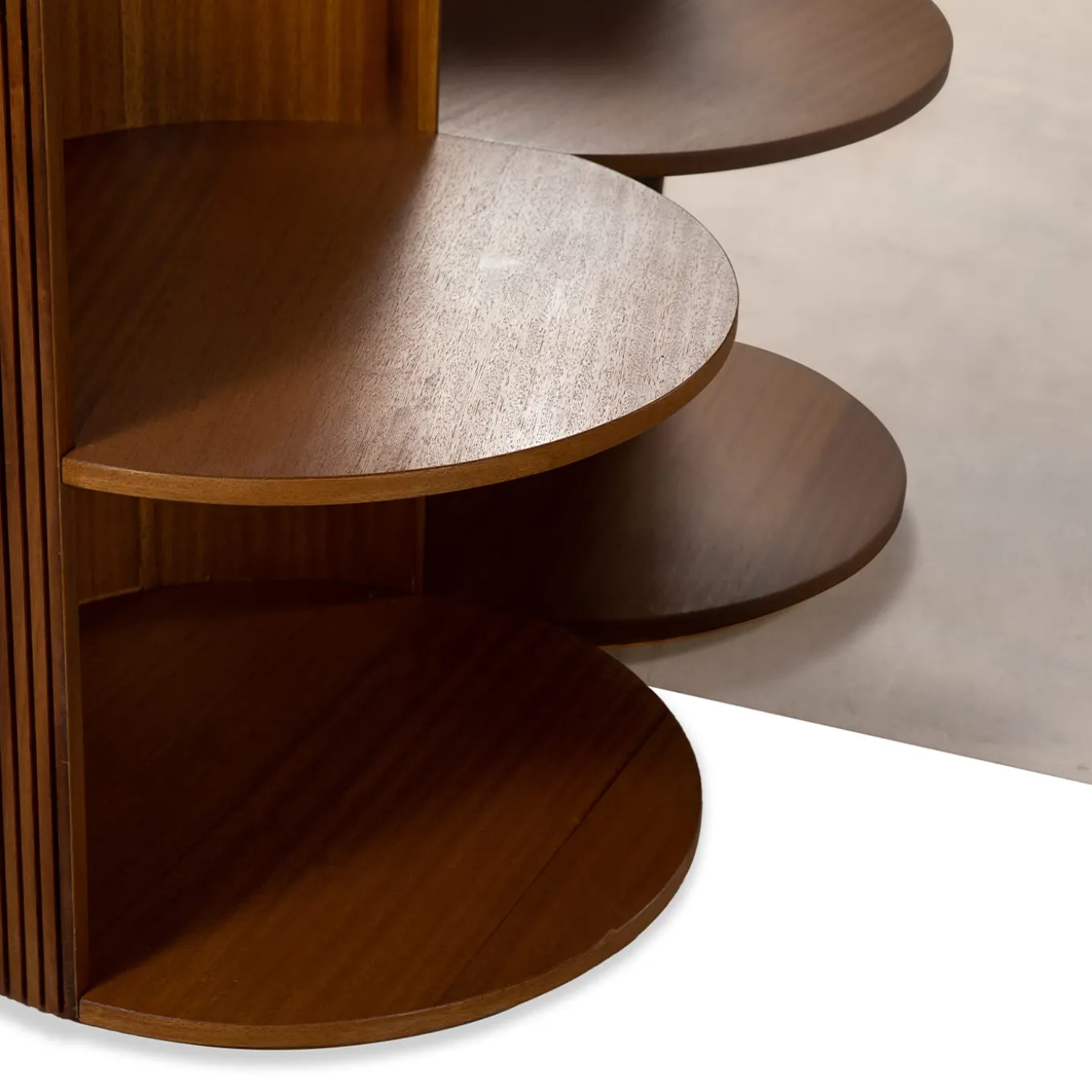 Verale Wood and Steel Headboard with Integrated Night Tables