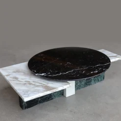Verde Alpi marble Coffee Table