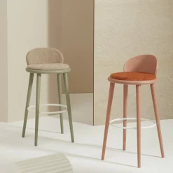 Veretta 929 Green Stool by Cristina Celestino