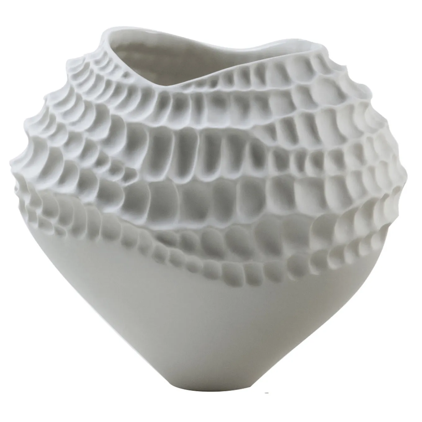 Verona White Sporos Vase