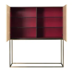 Veronese Cabinet With Geometric Inlays