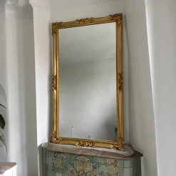 Versailles Rectangular Gold Wall Mirror