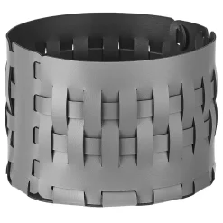 Versatile Gray/Black Basket by Ekaterina Borovkova