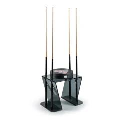 Verso Dark Glass Billiard Cue Rack