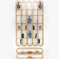 VERTICAL METAL BOOKCASE