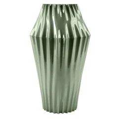 VERTIGO MEDIUM FLOWER VASE - GREEN