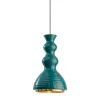 7307/VE/SC Allegra Teal Pendant Lamp