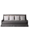 Victor Gray Fabric Daybed Sofa