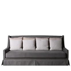 Victor Gray Fabric Daybed Sofa