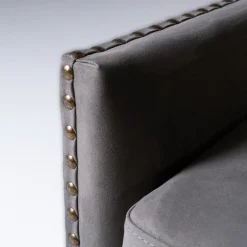 Victor Gray Fabric Daybed Sofa