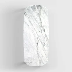 Victor White marble Outdoor dining table