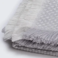 Vida Pearl Gray Blanket