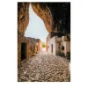 Villag eInside The Mountain Photographic Print
