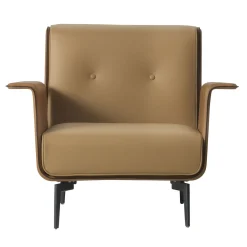 Vinci Soft-Brown Leather Armchair