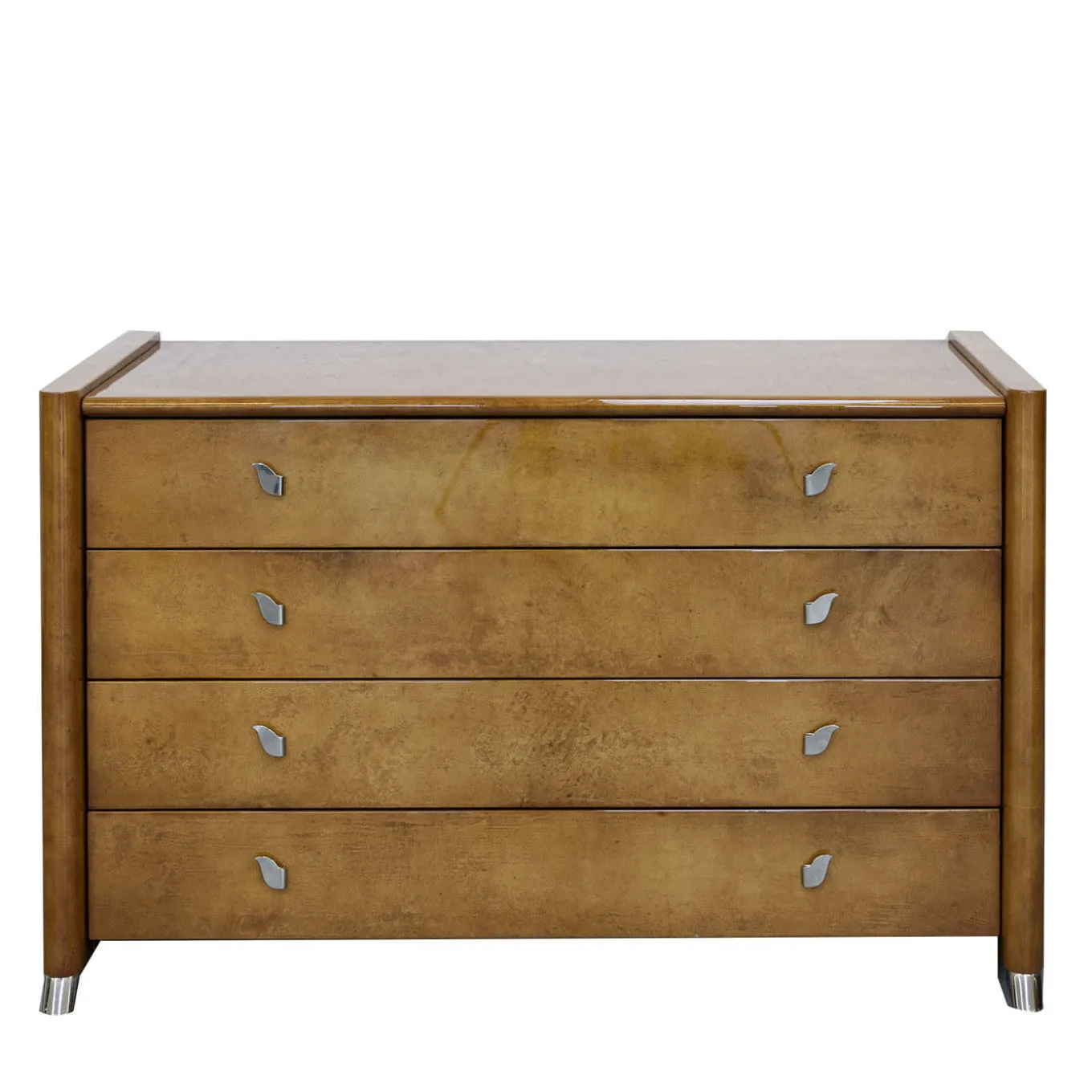 Vintage Goatskin Chest of Drawers