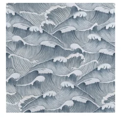 Vintage Japanese Waves Wallpaper